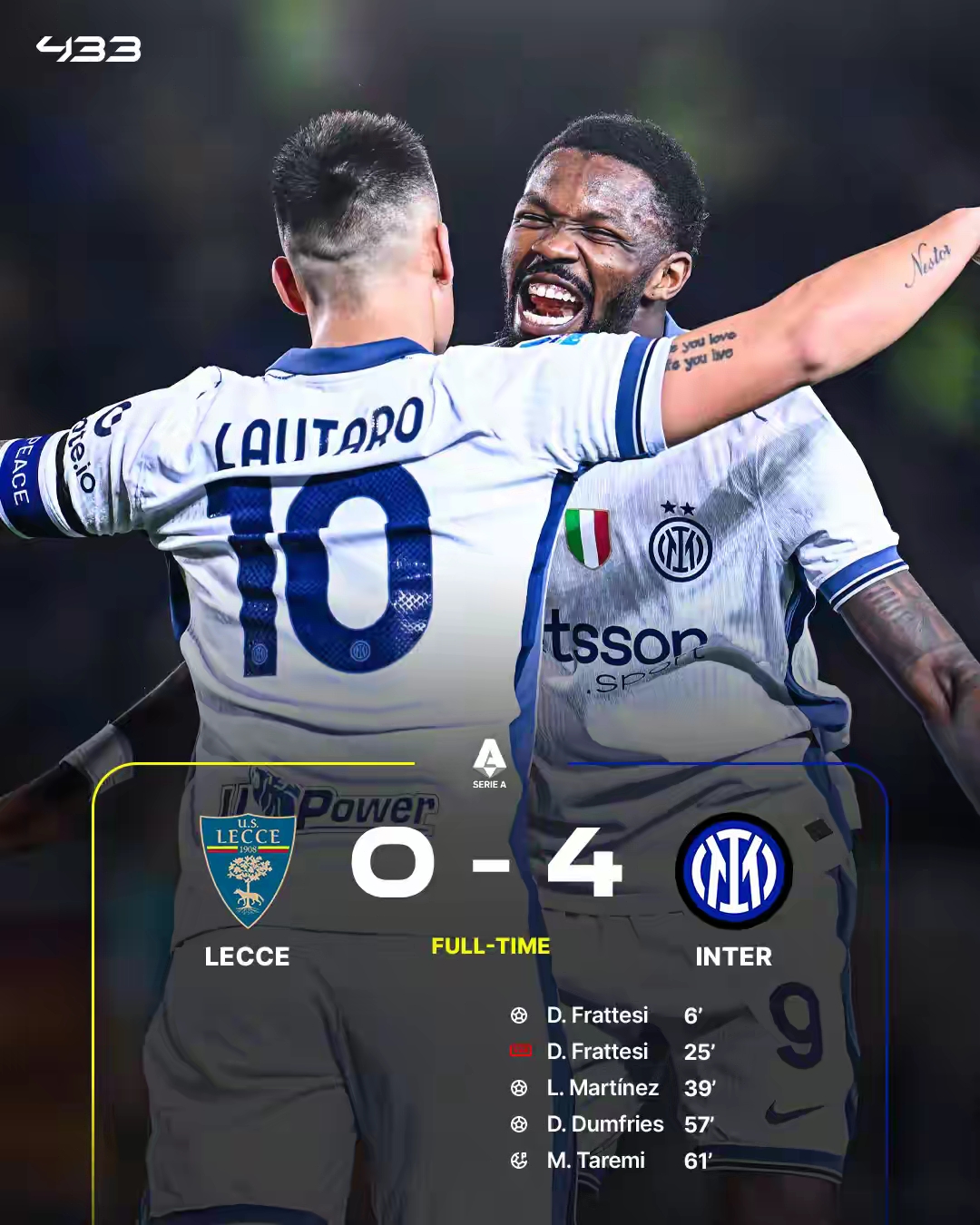 意甲夺冠热门负于实力弱旅,遭遇意外失利的简单介绍 意甲夺冠热门负于实力弱旅,遭遇意外失利的简单介绍